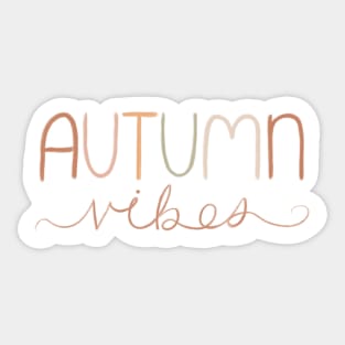 Autumn Vibes Sticker